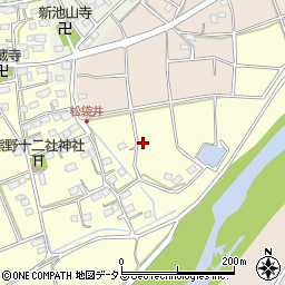 静岡県袋井市松袋井638周辺の地図