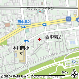 アクアスイート新大阪周辺の地図