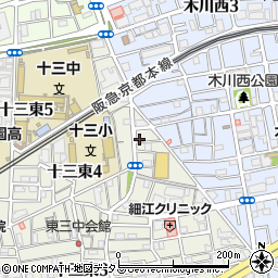 徳永染工旗店周辺の地図