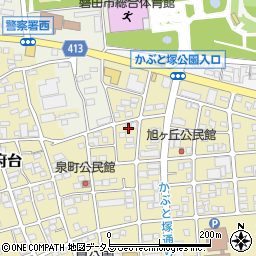 静岡県磐田市国府台73-6周辺の地図