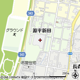 木内建設株式会社　遠州生コン工場周辺の地図