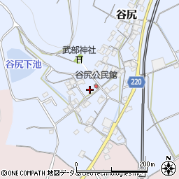 岡山県岡山市東区谷尻217周辺の地図