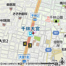 鍛冶米鉄工所周辺の地図
