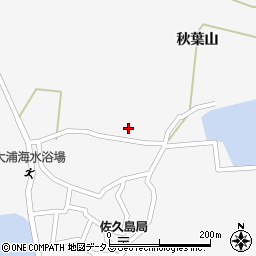 愛知県西尾市一色町佐久島入ケ浦27周辺の地図