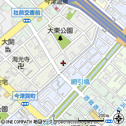 新久寿川荘周辺の地図