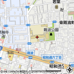尼崎市立　難波児童ホーム周辺の地図
