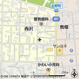 愛知県豊橋市高師町西沢86-4周辺の地図