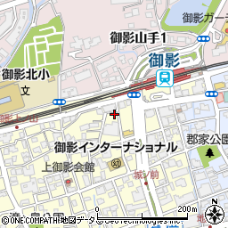 Ｐ．ＺＯＮＥ阪急御影駅前駐車場周辺の地図
