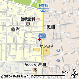 愛知県豊橋市高師町西沢80周辺の地図