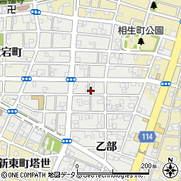 三重県津市相生町105周辺の地図