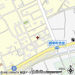 愛知県豊橋市西幸町古並13周辺の地図