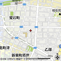 三重県津市相生町91-2周辺の地図