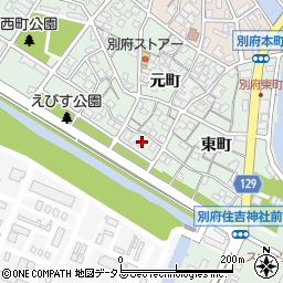 兵庫県加古川市別府町元町184周辺の地図