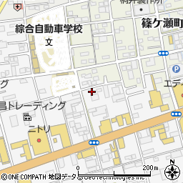 静岡県浜松市中央区和田町695周辺の地図