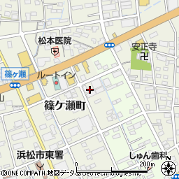 静岡県浜松市中央区篠ケ瀬町1188周辺の地図