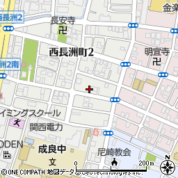 北川文化住宅周辺の地図
