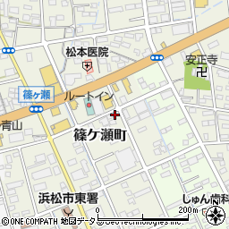 静岡県浜松市中央区篠ケ瀬町1210周辺の地図