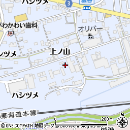 愛知県豊橋市雲谷町上ノ山263-1周辺の地図