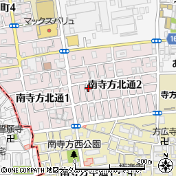 大阪府守口市南寺方北通周辺の地図