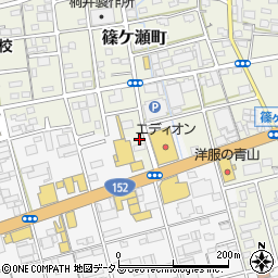 静岡県浜松市中央区篠ケ瀬町1040周辺の地図