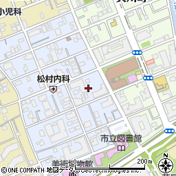 兵庫県芦屋市伊勢町8周辺の地図