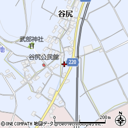 岡山県岡山市東区谷尻324周辺の地図