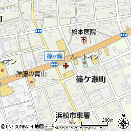 静岡県浜松市中央区篠ケ瀬町1232周辺の地図