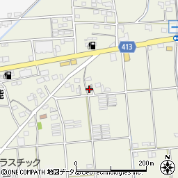 静岡県磐田市上万能12-1周辺の地図