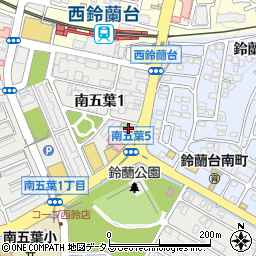 神戸トヨペット株式会社　鈴蘭台店周辺の地図