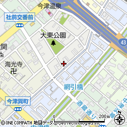 長岡共同住宅周辺の地図