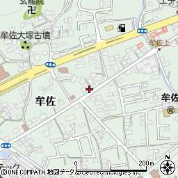 岡山県岡山市北区牟佐1006-1周辺の地図