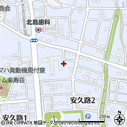 静岡県磐田市安久路2丁目の地図 住所一覧検索 地図マピオン