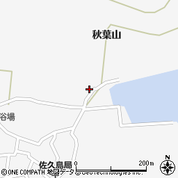 愛知県西尾市一色町佐久島入ケ浦14周辺の地図