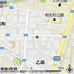 三重県津市相生町114周辺の地図
