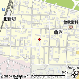 愛知県豊橋市高師町西沢96周辺の地図