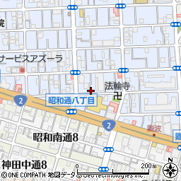 有限会社中田電気周辺の地図