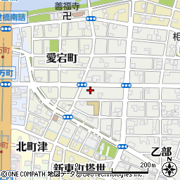 三重県津市相生町141周辺の地図