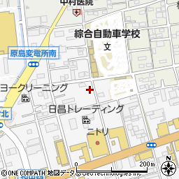 静岡県浜松市中央区和田町724周辺の地図