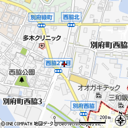 兵庫県加古川市別府町西脇150周辺の地図