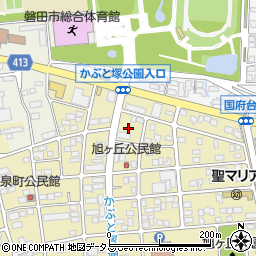 静岡県磐田市国府台66周辺の地図