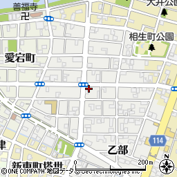 三重県津市相生町124周辺の地図
