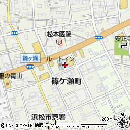 静岡県浜松市中央区篠ケ瀬町1219周辺の地図