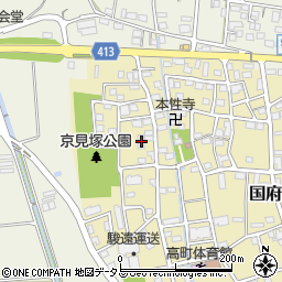 静岡県磐田市国府台636周辺の地図