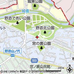 兵庫県加古郡播磨町上野添周辺の地図