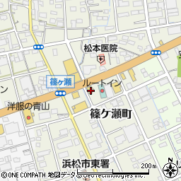 静岡県浜松市中央区篠ケ瀬町1222周辺の地図
