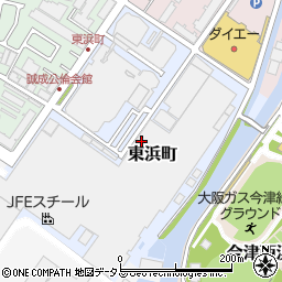 〒662-0924 兵庫県西宮市東浜町の地図