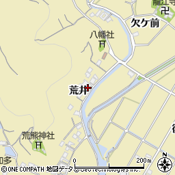 愛知県南知多町（知多郡）山海（荒井）周辺の地図