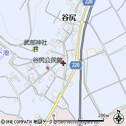岡山県岡山市東区谷尻323周辺の地図