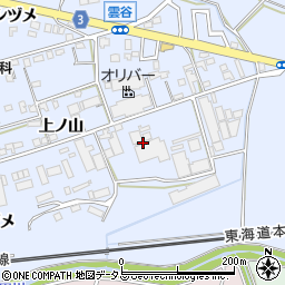 愛知県豊橋市雲谷町上ノ山238周辺の地図