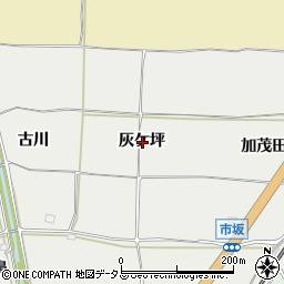 京都府木津川市市坂灰ケ坪周辺の地図